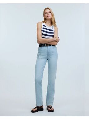 Madewell Light Blue ‘90s Straight Jeans